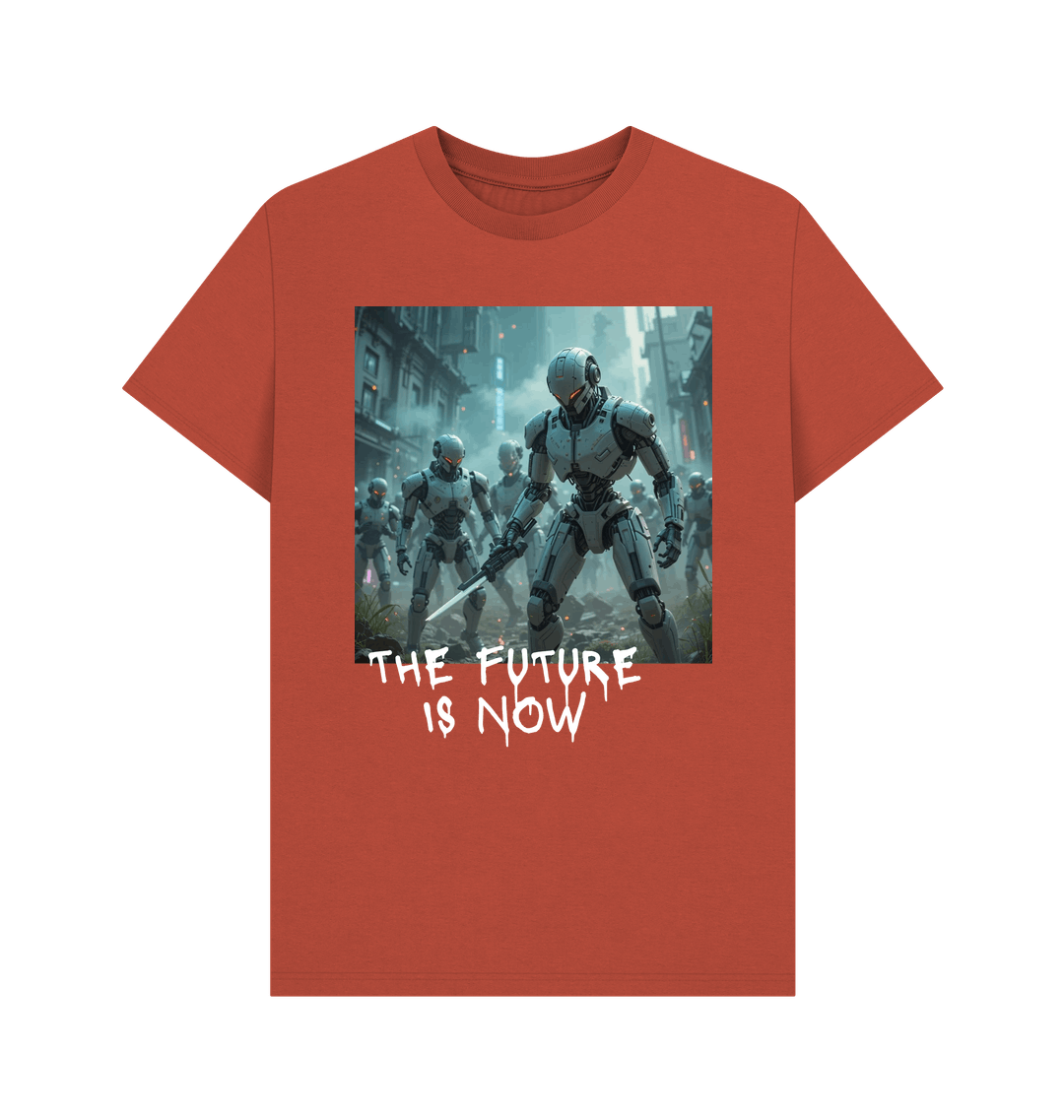 Rust Printed T-shirt Front