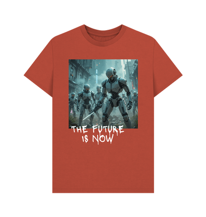 Rust Printed T-shirt Front